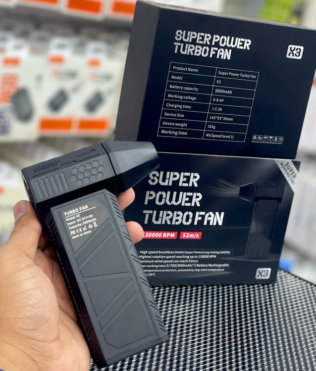 قیمت مناسب جت فن توربو X3 کارایی چندمنظوره