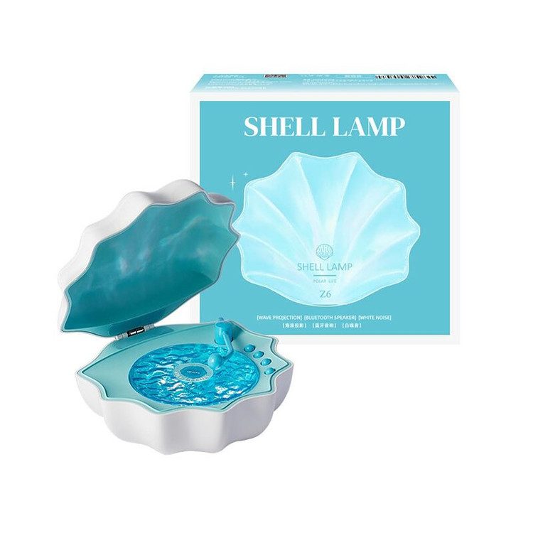 خرید اسپیکر گرامافون طرح صدف با بلوتوث