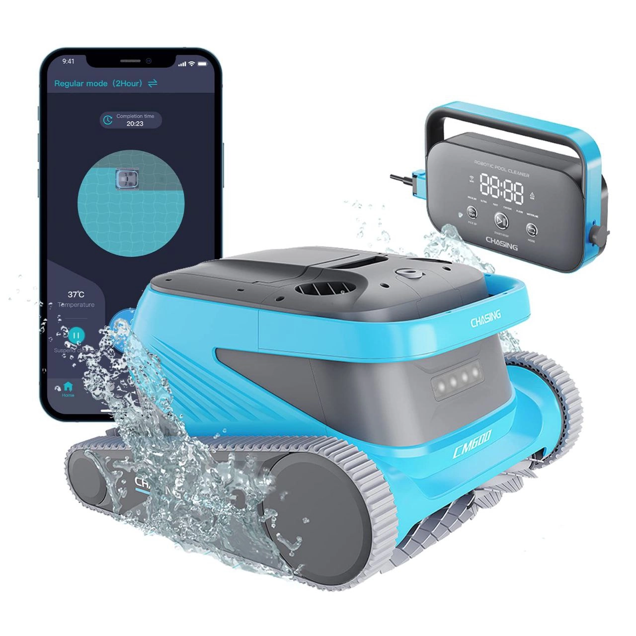 خرید و قیمت جارو روبات استخر هوشمند مدل  CM600 از برند CHASING