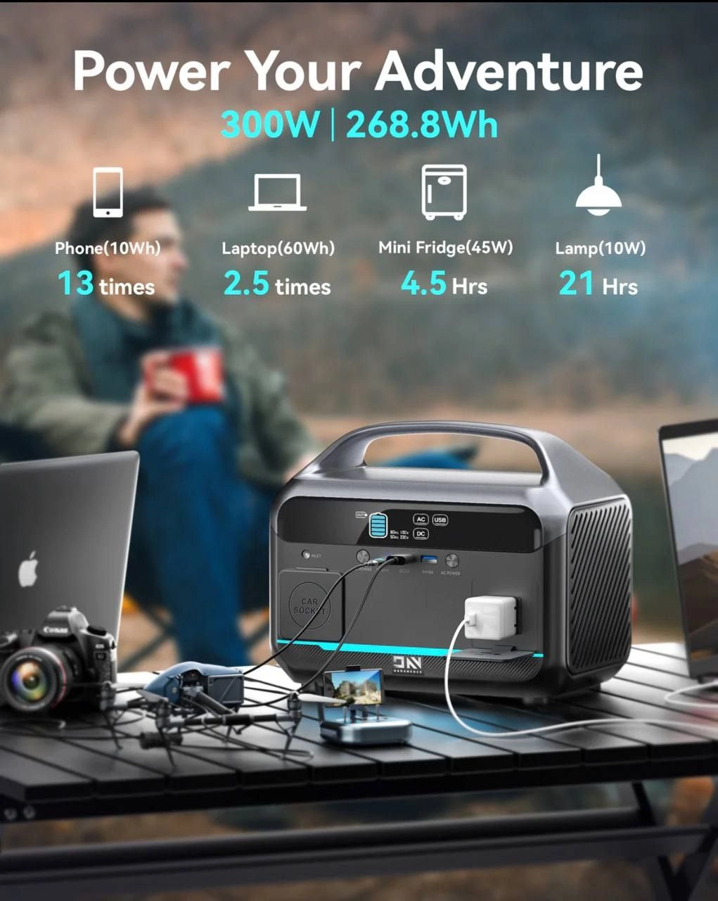 قیمت پاور استیشن قابل حمل مدل DaranEner NEO300 Pro
