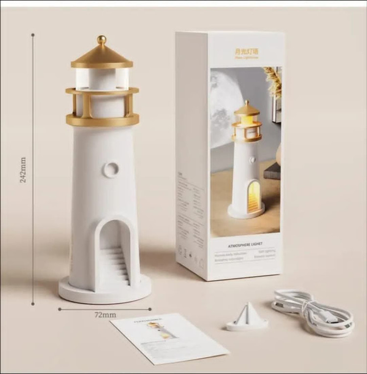 چراغ خواب طرح فانوس ماه برای اتاق خواب