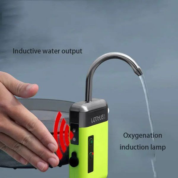 خرید پمپ آب فیلتر دار شارژی با شلنگ بلند