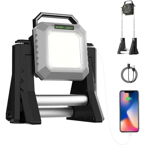 خرید چراغ کمپینگ پاوربانک دار با پایه متحرک