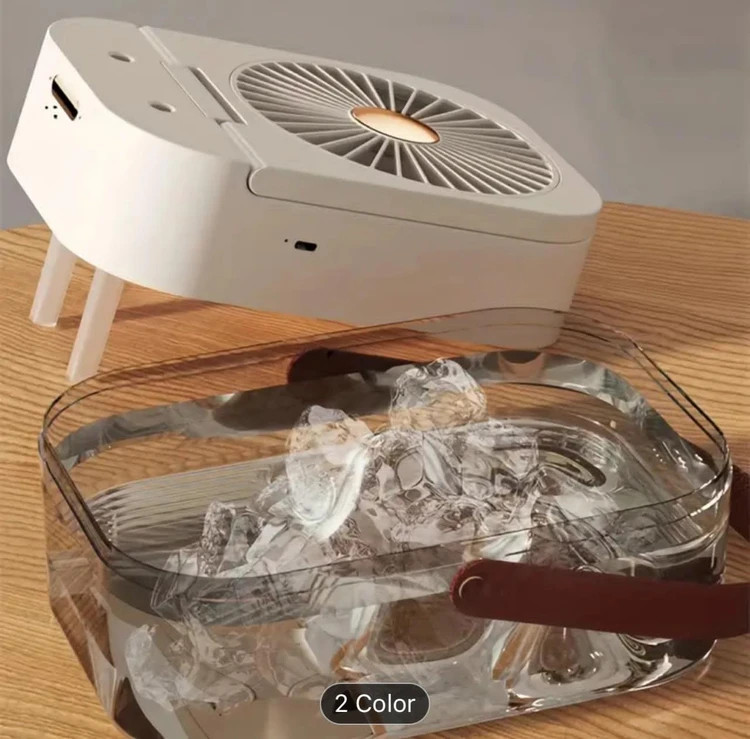 پنکه مه پاش رومیزی خوشبوکننده با طراحی تاشو