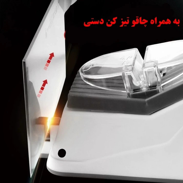 خرید چاقو تیزکن برقی قوی دو مرحلهای