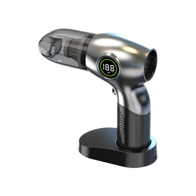 جارو شارژی سه کاره گرین لاین GB-196X با موتور ۹۵ وات و طراحی ارگونومیک