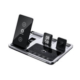 شارژر رومیزی گرین لاین 4 در 1 با شارژ سریع بیسیم ۱۵ وات