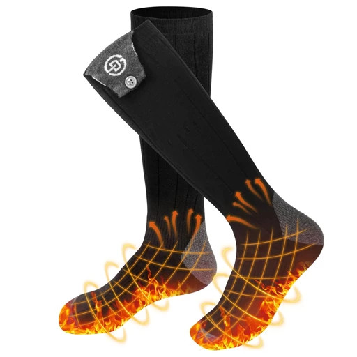 جوراب هوشمند مدل KES6000 بل 4 حالت گرمادهی و کنترل بلوتوثی