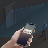 چشمی درب با تشخیص حرکت و دید در شب