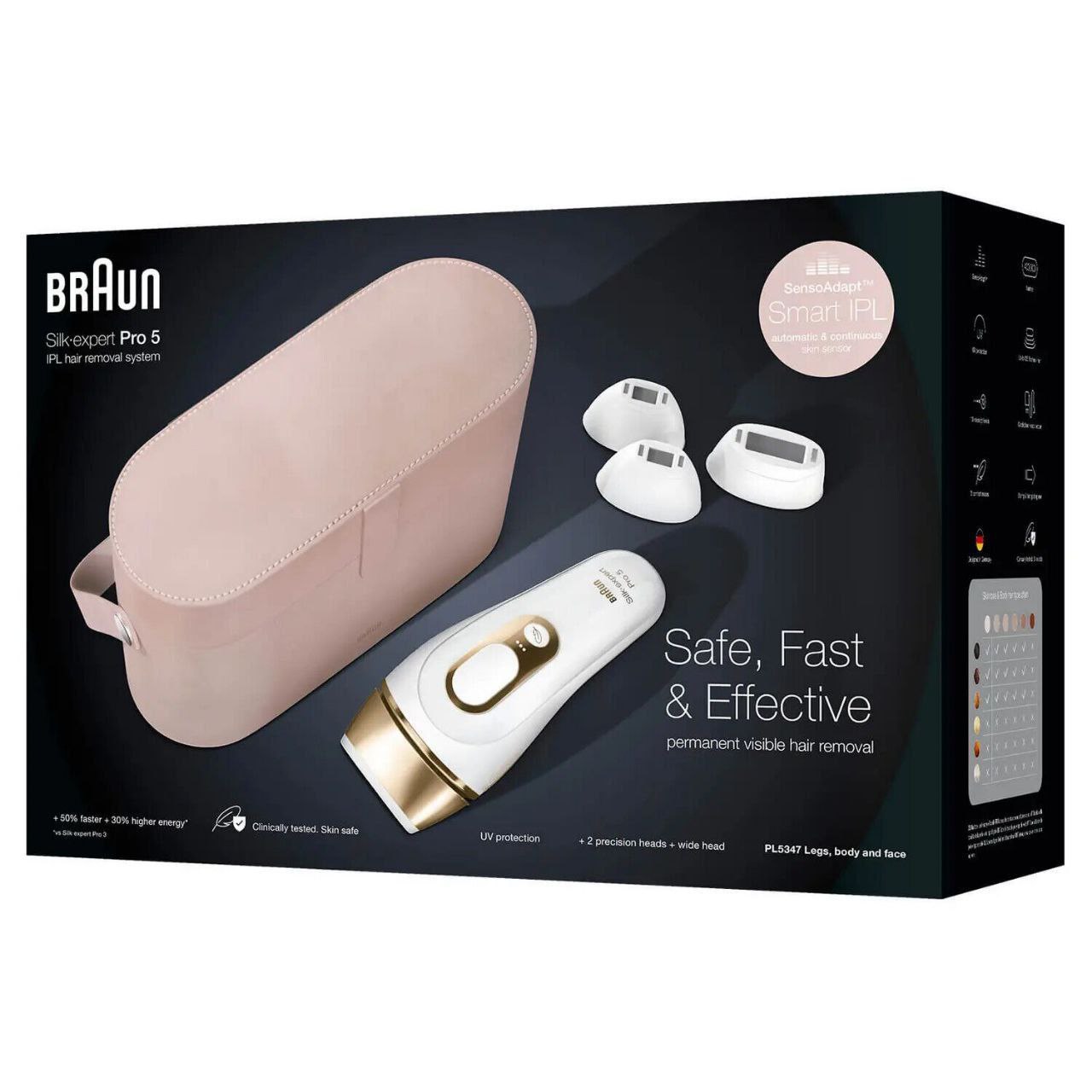 سری‌های لیزر Braun PL5347 مخصوص بدن و صورت