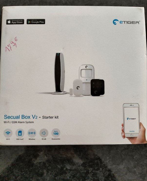 کیت دزدگیر هوشمند eTiger Secual Box V2