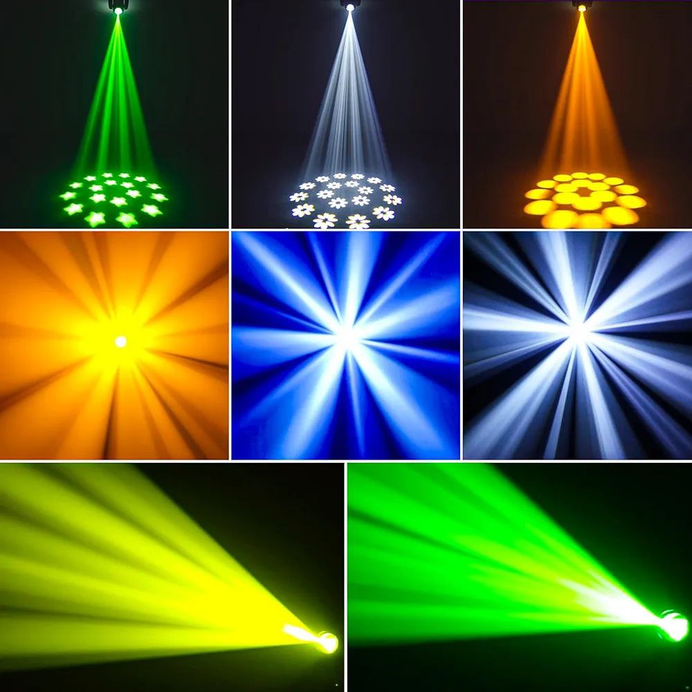 چراغ کلاب LED لئو RGBM