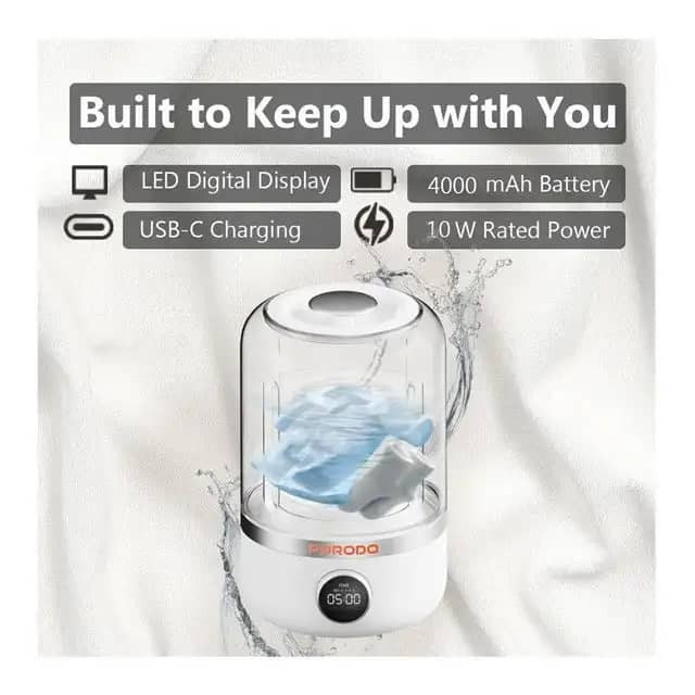 دستگاه شستوشوی قابل حمل با نمایشگر دیجیتال