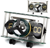 قیمت ساعت رومیزی طرح هواپیما