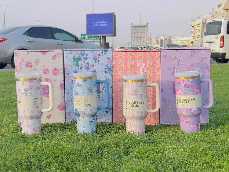 Stanley Mug Gift Pack Purple White Blue