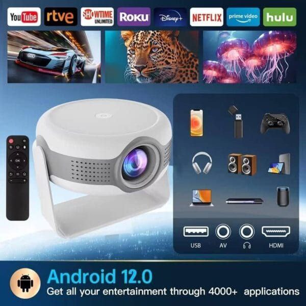 قیمت ویدئو پروژکتور اندرویدی Tripsky T269 Pro