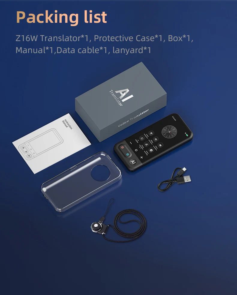 دستگاه مترجم Z16 با امکان ترجمه صوتی، عکس و مکالمه تلفنی