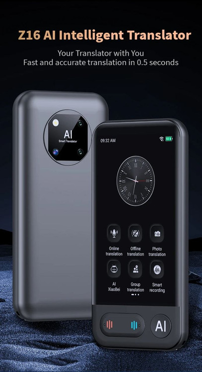 مترجم مسافرتی Z16 مناسب سفر، جلسات کاری و مکالمات بینالمللی
