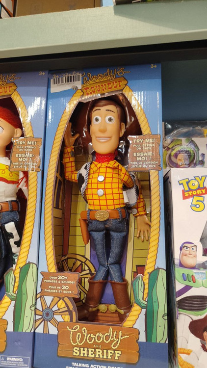 عکس جعبه عروسک وودی سری Story Toys