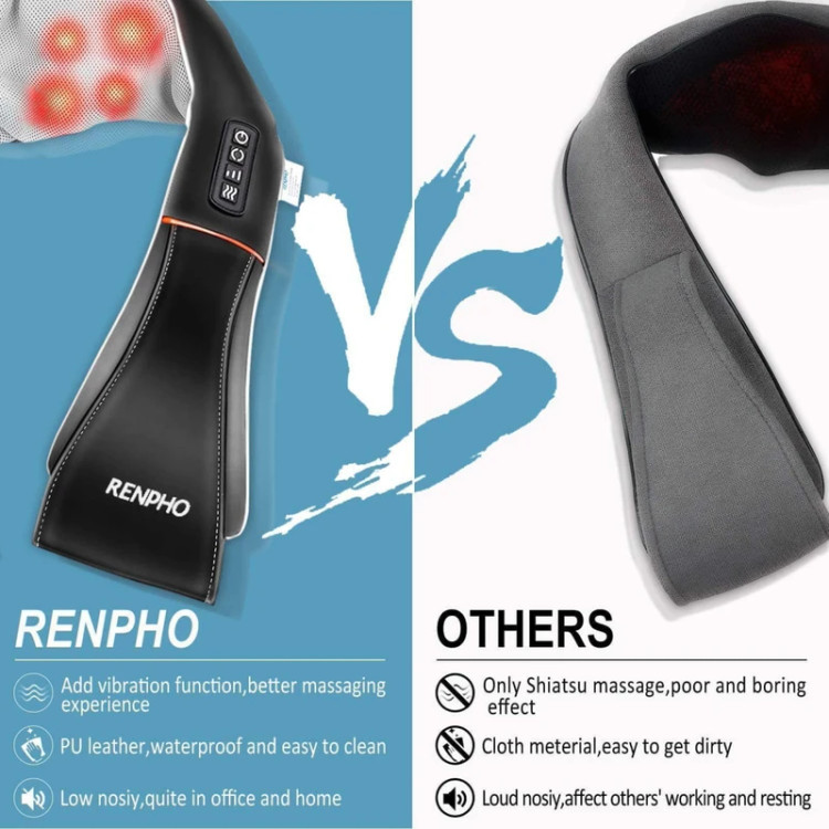 خرید ماساژور حرارتی رنفو برای رفع خستگی گردن