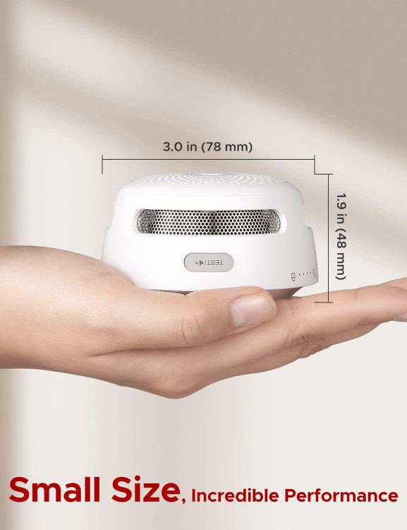 ابعاد پک ۳ تایی دتکتور دود هوشمند X-Sense