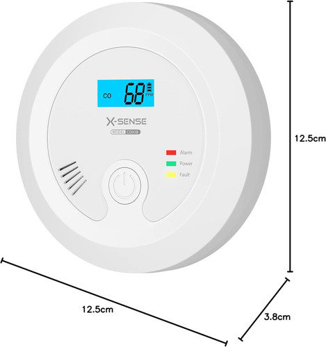 دتکتور مونوکسید کربن ایکس سنس مدل CO03B دایره ای