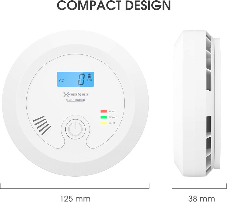 سنسور گاز ایکس سنس با طول عمر ۱۰ ساله و آژیر قوی