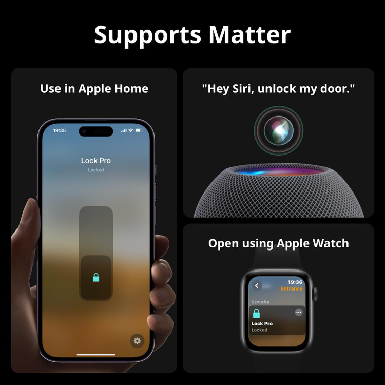 کنترل قفل هوشمند درب از طریق اپلیکیشن موبایل سوییچ بات