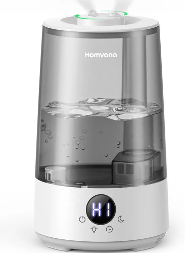 پر کردن آسان مخزن آب دستگاه بخور هوموانا از قسمت بالا بدون نشتی