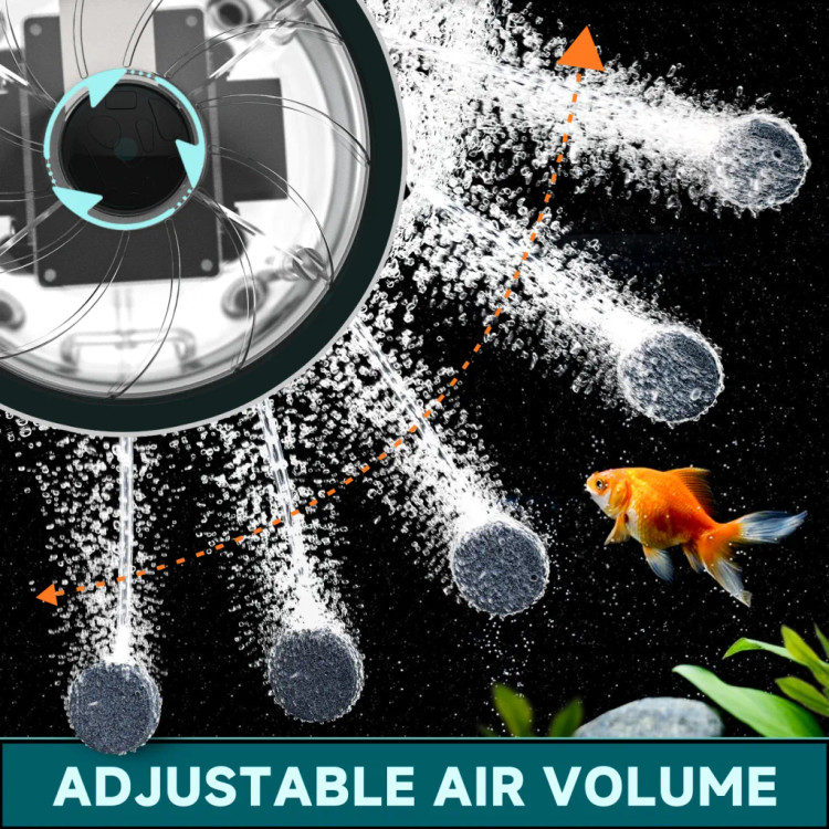 لوازم جانبی شامل شلنگ و سنگ هوا همراه با دستگاه