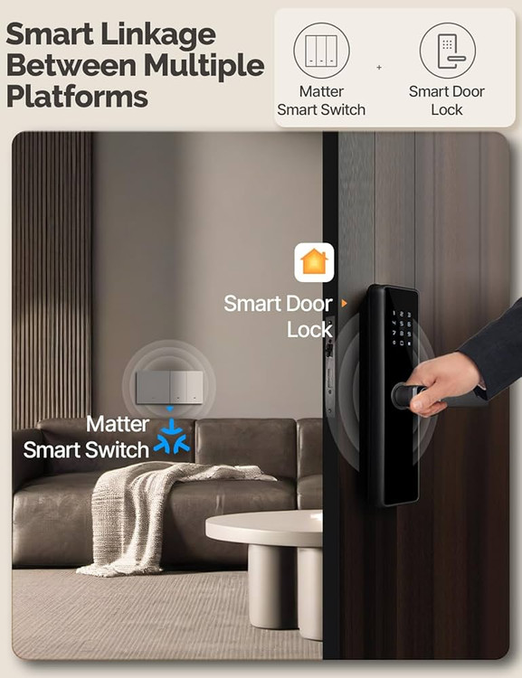 کلید برق هوشمند MOES با طراحی مدرن و مینیمال