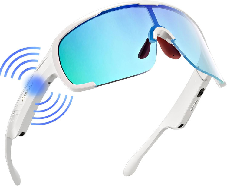 عینک هوشمند بلوتوثی Mooncool S3 با اسپیکر داخلی و محافظت UV400