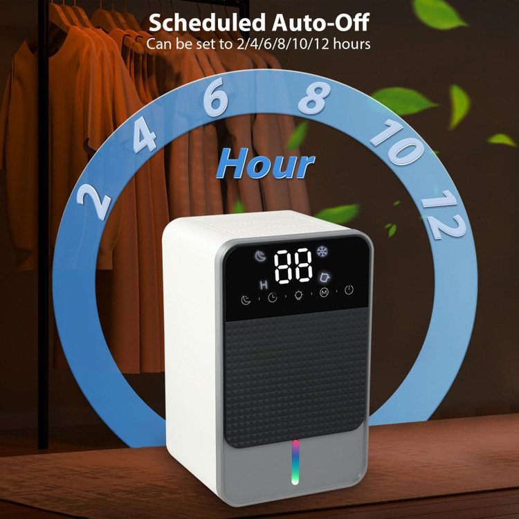 رطوبتگیر رومیزی با طراحی جمعوجور و قابل حمل