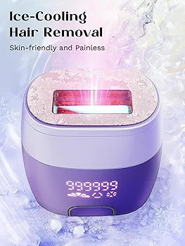 دستگاه حذف مو با طراحی ارگونومیک و سبک