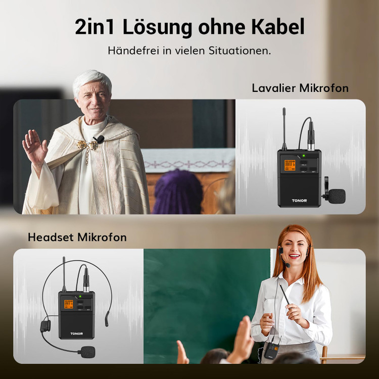 اتصال میکروفون TONOR به اسپیکر و آمپلیفایر