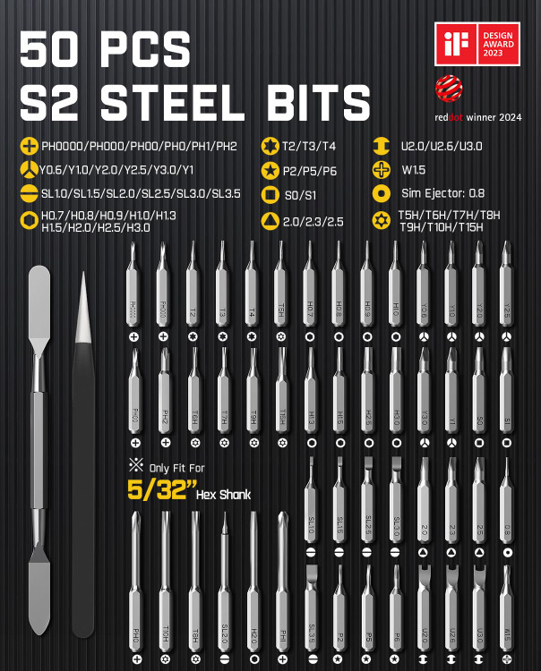 کیف حمل منظم همراه با ست کامل سریهای پیچگوشتی