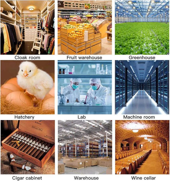 سنسور قابل استفاده در گلخانه، انبار و اتاق سرور