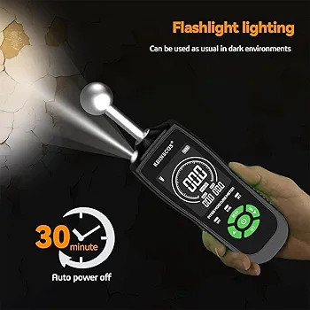 استفاده از دستگاه برای تست نم دیوار