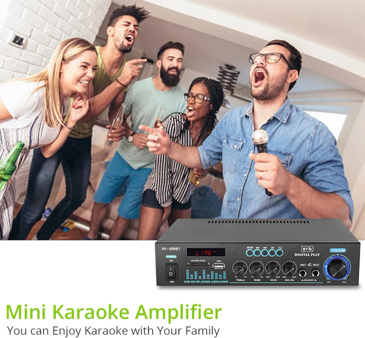 آمپلیفایر مناسب اسپیکرهای پسیو خانگی