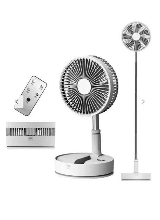 پنکه شارژی سهسرعته قابل تنظیم ارتفاع