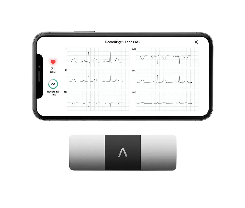 دستگاه نوار قلب قابل حمل AliveCor KardiaMobile 6L