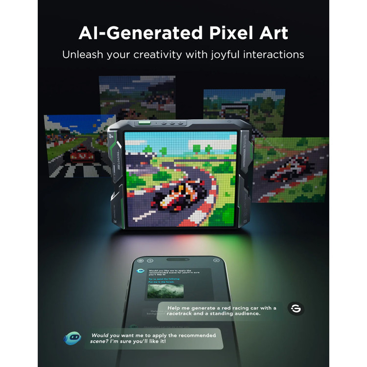 طراحی مکانیکی و براق چراغ پیکسلی گووی مناسب اتاق بازی