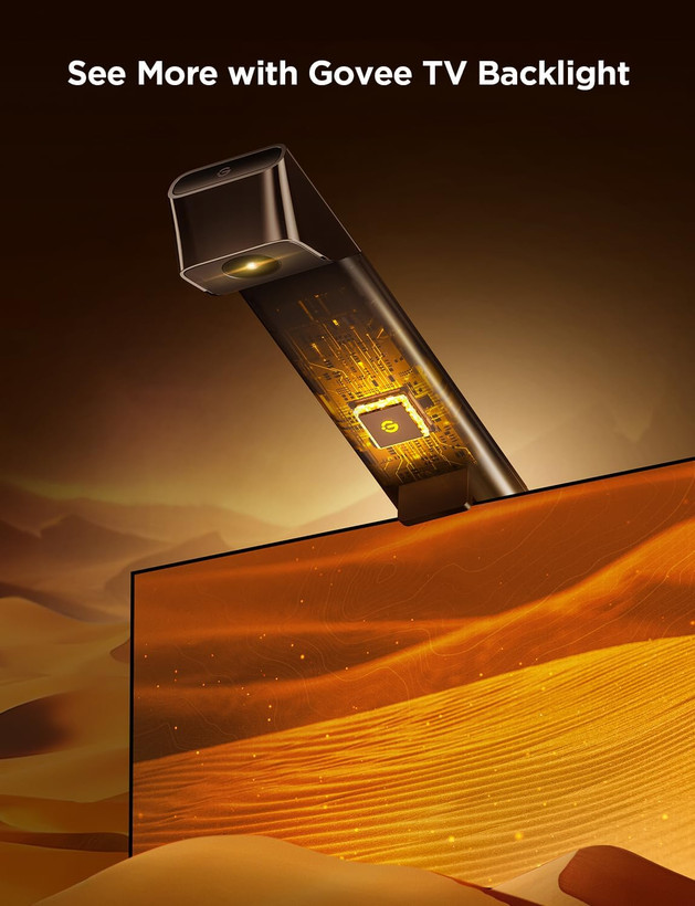 طراحی آویز گرانشی دوربین ریسه Govee برای تلویزیونهای نازک