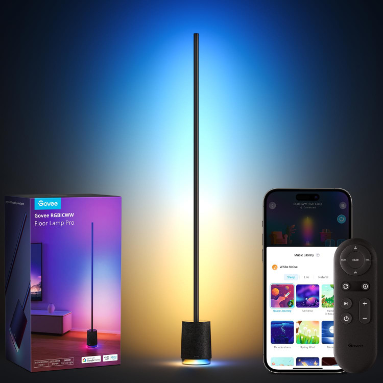چراغ کف گوشهای هوشمند اسپیکر دار GOVEE مدل H6079 PRO