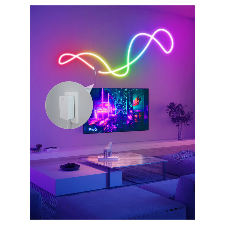 ریسه هوشمند نئون فلکسی 3 متری Govee RGBIC LED Neon Rope Lights H61A0