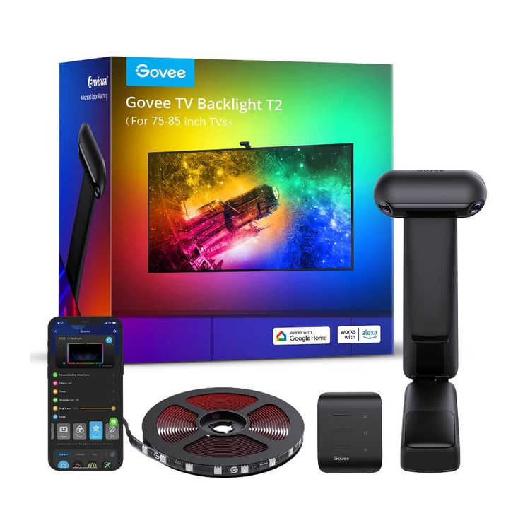 ریسه هوشمند تلویزیون 75 تا 85 اینچ گووی مدل Govee Envisual T2 H605C