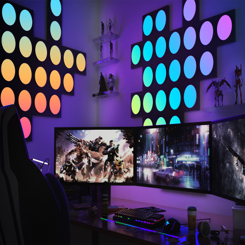 پنل روشنایی هوشمند کولولایت Cololight MIX پک 3 عددی RGB موزیکال