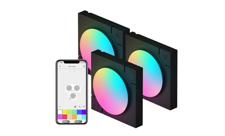 پنل روشنایی هوشمند کولولایت Cololight MIX پک 3 عددی RGB موزیکال