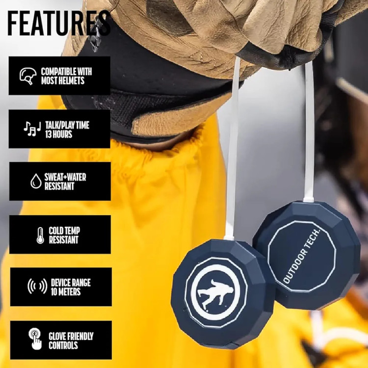 بلوتوث کلاه کاسکت Outdoor Tech Chips 3.0