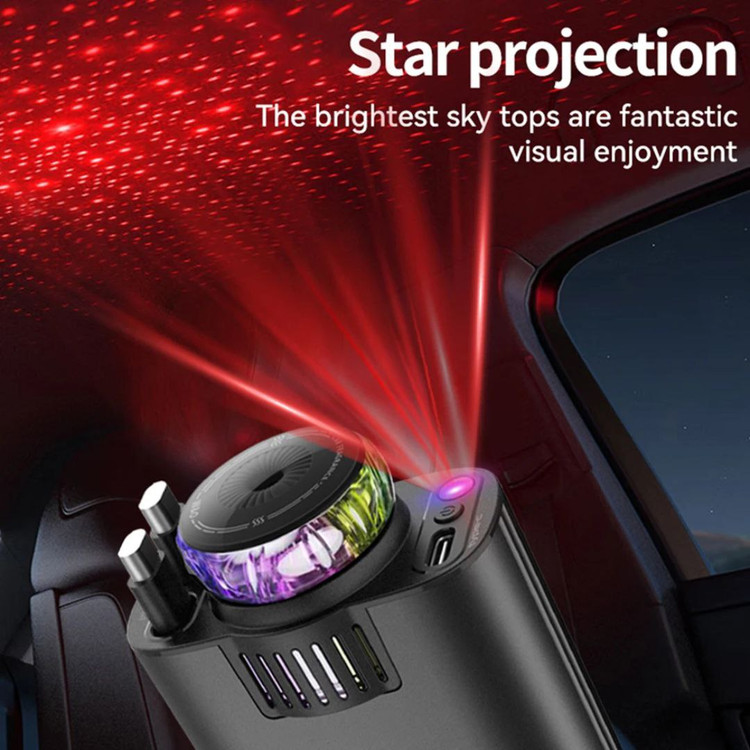 شارژر و خوشبو کننده پنج کاره فندکی خودرو W&O Starlight